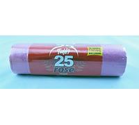 25 Rose Fragranced Scented Tie Handle Swing Bin Liners - 1 pack