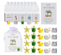 25 Set 50 Set Employee Appreciation Gifts Bulk - Thank You Cards with Envelopes, Funny Resin Animal Pun Note Cards, Teacher Appreciation Gifts, Motivation for Coworkers, Students, Teachers