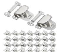 25 Set Sewing Hook and Eye Closures with 5 PCS Sewing Kit for Garment Clasps Fasteners Hooks Eyes Closure Ideal for Pants Waist Bras Jeans DIY Craft Projects