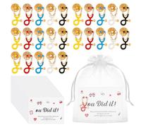 25 Sets nursing pins, 0.7*1.2inch, Metal, no gemstone