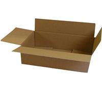 25 Shallow Flat Brown Cardboard Packaging Boxes Size 18 x 12 x 3" / 455 x 303 x 75mm Packing Mailing Shipping Postage Postal Cartons