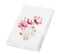 25 Sheets Handmade Paper A4, Deckled Edge Cotton White Textured Card for Watercolors Wedding Invitation Calligraphy Blank Postcards DIY Crafts (29cm x 20 cm × 1 mm)