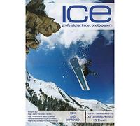 25 Sheets ICE A4 190gsm Fine Art Textured Matte Photo Paper