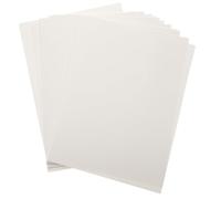 25 Sheets Water Soluble Paper School dissolvable Papers a4 Rice for decoupage Beginner Sketch dissolvable Painting Students 16k Cardboard Daily use White