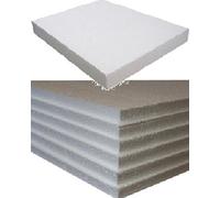 25 Small White Rigid Polystyrene Foam Sheets Boards Slabs - Size 600mm Long x 400mm Wide x 25mm Thick - EPS70 SDN Floor Insulation Sheeting Packing Void Loose Fill Filler Protective