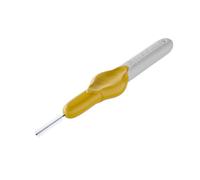 25 Stoddard ICON Interdental Brushes. Value Pack. All with extendable Handles. Choose from Four Different Sizes Floss, Toothpick, Plaque, Tartar Removal Oral Hygiene Dental Brush - Yellow 0.7 mm