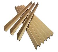 25 STRONG CARDBOARD L SHAPED PALLET EDGE GUARDS PROTECTORS - 1.5 METRES LONG x 35MM PROFILE x 3MM THICKNESS - RIGID SOLID BOARD PACKING PACKAGING PARCEL MAILING PROTECTION SUPPLIES