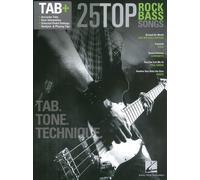25 Top Rock Bass Songs Book [Softcover] Bass Hal Leonard