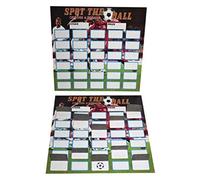 25 x 1-30 SPOT THE BALL BREAK OPEN FUNDRAISING CARDS - PULL TEAR TAB NOT SCRATCH !