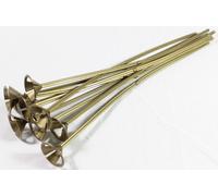 25 x 1 Piece Child Safety Balloon cup and stick holder. (best option instead of helium) (Gold, QTY: 25)