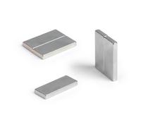 25 X 10 X 3mm Thick Samarium Cobalt Magnet - 3.3Kg Pull ( High Temp ) ( Pack Of 2 )