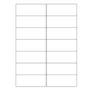 25 x 14 Labels per Sheet A4 White Self Adhesive Address Shipping Mailing Labels, Sticky Back Printing Sticker, Laser/Inkjet Printers and Copier Size 99.1 x 38.1mm