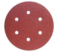 25 x 150mm Sanding Discs Sandpaper 6 Holes Pads GLS3 (Grit 240)
