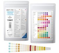 25 x 16-in-1 Drinking Water Test Strips - Tap Water Quality Analysis for Total Hardness, Lead, Copper, Nitrate
