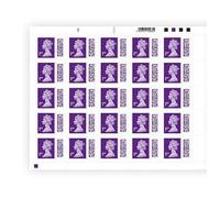 25 x 1st Class Barcoded Stamps Royal Mail