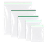 25 X 25mm Grip Seal Bags Resealable Plastic Bags Poly Plastic Storage Bags Zip Lock (1 Inch) Baggies, air tight zipper bag, Polythene Packaging for Food Storage, (1000Pcs Clear)