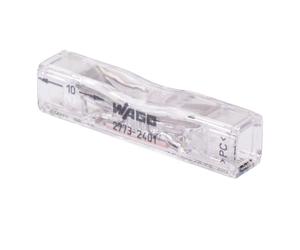 25 x 2773-2401 WAGO Inline Push Wire Splicing Connectors 32A 450V