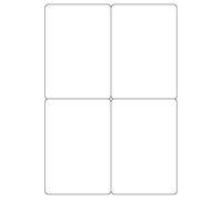 25 x 4 Labels per Sheet, A4 White Self Adhesive Address Shipping Mailing Labels, Sticky Back Printing Sticker, Laser/Inkjet Printers and Copier Size 139mm x99.1mm.