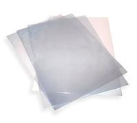 25 x A4 Acetate Sheets 180 Micron Plastic PVC Sheets Clear Heavy Duty Acetate Transparent Cover Clear Plastic Sheeting for Protective Binding Covers Stencils Etching and Crafting