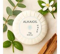 25 x Alkaios Tissue Pleated Soap 15g | Individually Wrapped Guest Soaps | Mini Hotel Toiletries Bulk Pack | Travel Soap Bars for Hotels, Airbnb, Holiday Lets | Mason Miller