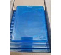 25 X Amaray DOUBLE Blue Blu-Ray DVD Cases Holds 2 Disks NEW