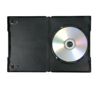 25 x Amaray Single Black DVD/CD/BLU RAY Case In Dragon Trading Branded Packaging