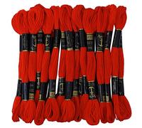 25 x Anchor Stranded Cotton Cross Stitch Hand Embroidery Thread Floss Skeins-Red