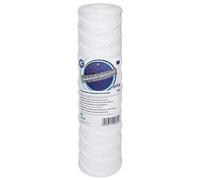 25 x Aquafilter 20 Micron Yarn String Wound Sediment Water Filter 10" FCPP20