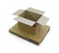 25 x Brown Cardboard Shipping Boxes 8x6x6 Inch | Durable Single Wall Mailing, Postal, Moving & Storage Cartons for E-Commerce, Home & Business Use