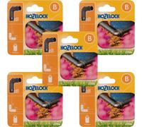 25 x Hozelock 2766 13mm 90 Deg Right Angle Elbow Connectors Irrigation Watering