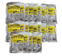 25 x Large Plastic Polythene Dust Sheet for Decorating 4m x 5m / 13ft x 16ft Painting Masking Covering Furniture