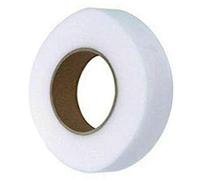 25 x Meters Hemming Web Large Roll Wonder Iron On Tape Sewing Bonding Long Badges School Work Trouser Webbing Craft Master Tailor Home Office Wh