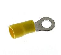 SeKi 14023, M5 25 x terminals 4.0-6.0 mm Yellow Insulated Ring lugs, 4,0-6,0mm²