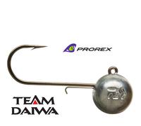 25 x SIZE 6/0 DAIWA PROREX ROUND JIG HEAD 20g CW WIRE KEEPER SOFT LURES LIVEBAIT