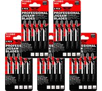 25 x TopsTools T119BO Curved or Scroll Cutting Jigsaw Blades for Wood