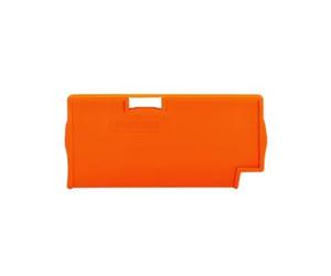 25 x Wago 2002-1494 Orange End and Intermediate Plate 4-Conductor TopJob S