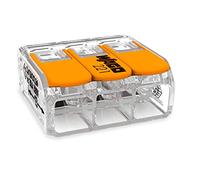 25 x Wago lever splice connector 221 Series 221-413 3 way terminal