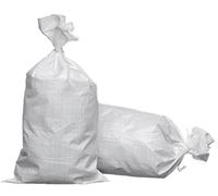 25 x WOVEN POLYPROPYLENE BAGS/RUBBLE SACKS/SAND BAGS 24"x 40" / 60CM X 100CM