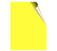 25 x Yellow Gloss Tile Stickers for 200mm x 250mm / 20cm x 25cm / 8 x 10 Inch Waterproof for Kitchen, Splashback, Bathroom, Self Adhesive, Peel and Stick, Removable for Renters…