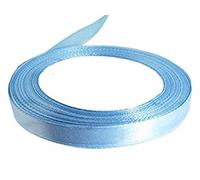 25 Yards / 23 Meters of Satin Ribbon 10mm - (Baby Blue) for Gifts Wrap Sew Party, Decorations Events Dress Wedding Christmas Crafts, Bows Car, Floral Balloons Hairs, DIY, Bouquets, Cake More