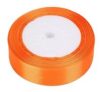 25 Yards / 23 Meters of Satin Ribbon 20mm in Multiple Colours Satin Ribbon Tying Gift Ribbon Wedding Trimming Crafts Apron Deco. Many Colours Buy Any 3 Colours & GET 1 Free (Orange)