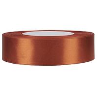 25 Yards / 23Meters of Satin Ribbon 12mm for Gifts Wrap Sew Party, Decorations Events Dress Wedding Christmas Crafts, Bows Car, Floral Hairs, DIY, Bouquets, Cake Buy 3 GET 1 Free (Copper)