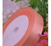 25 Yards / 23Meters of Satin Ribbon 12mm in Multiple Colours Satin Ribbon Tying Gift Ribbon Wedding Trimming Crafts Apron Deco. Many Colours Buy Any 3 Colours & GET 1 Free (Salmon)