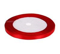 25 Yards Solid Organza Ribbon for DIY Hair Accessory Scrapbooking Gift Package Wrapping Craft Wedding Decorations 6 mm Red Very Practical and Popular Fashion