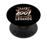 25 Year Old Life begins 2001 Birth of Legends 25th Birthday PopSockets Adhesive PopGrip