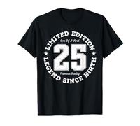 25 Years Old Classic Limited Edition 25th Birthday T-Shirt