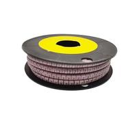 250/500/1000Pcs 0 to 9 Number 2.5mm2 Cable Wire Marker Spiral Wrapping Colored 18AWG-12 AWG EC-1(No.7,EC-3(250Pcs))