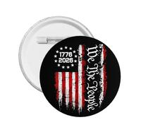 250 Anniversary Usa 250th Patriotic Pin Buttons Badge For Hats Backpacks Clothes 1 Pc S