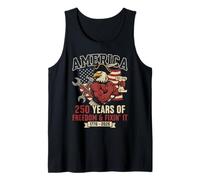 250 Anniversary USA Tee America 250th Patriotic Mechanic Tank Top