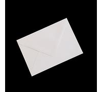 250 C7 Premium White Coloured Envelopes - Packed by the CandyRushTM Charity - (82x114mm approx. 3x4") For Greetings Cards Crafts & Party Invitations